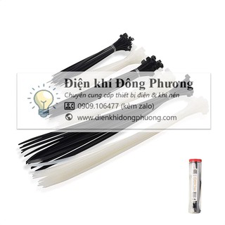 [LƯU Ý: 100 SỢi] Dây Rút Nhựa, Lạt nhựa, Dây Thít trắng có đủ kích cỡ 10cm đến 30cm.