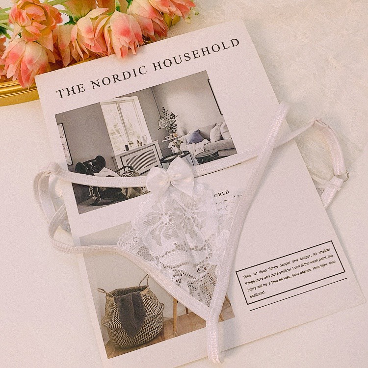 CK115- QUẦN LÓT NỮ REN CÓ DÂY ĐIỀU CHỈNH - KELLYWANG