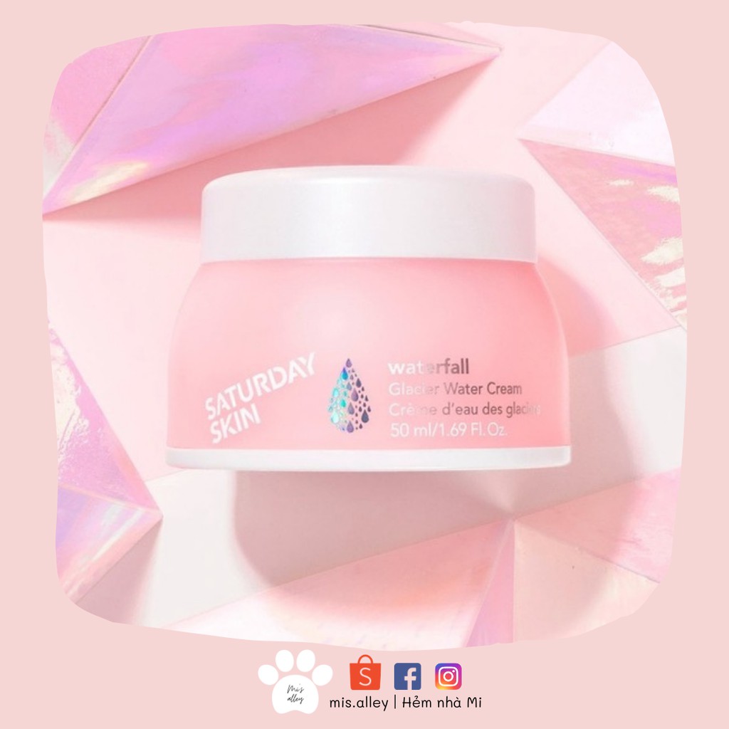 🌸Saturday Skin🌸 Kem dưỡng ẩm Waterfall Glacier Water Cream