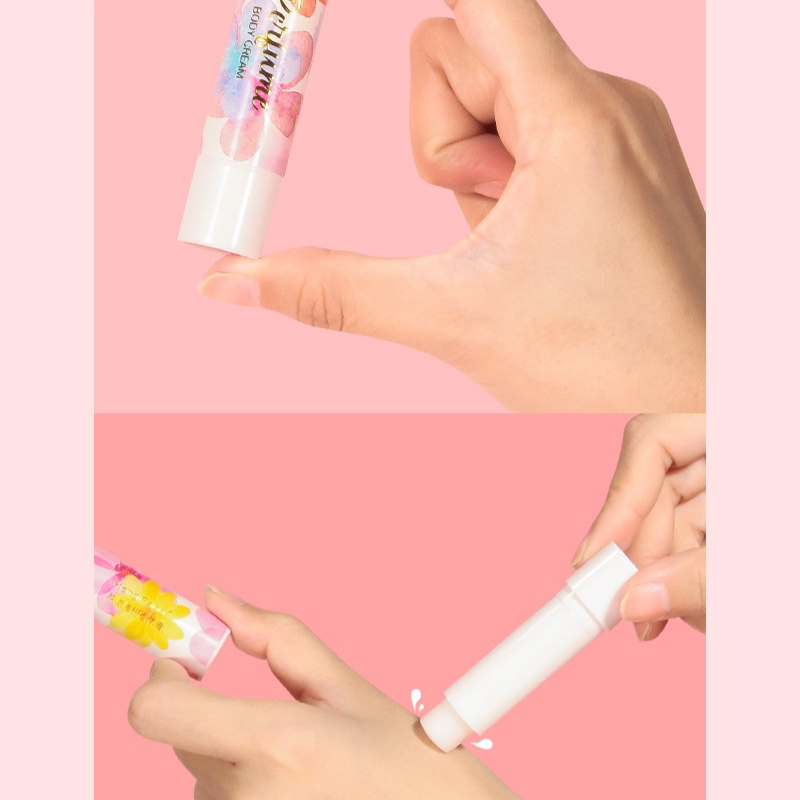 [Hàng mới về] Kem dưỡng thể hương hoa anh đào ngọt ngào Hengfang dành cho nữ sinh