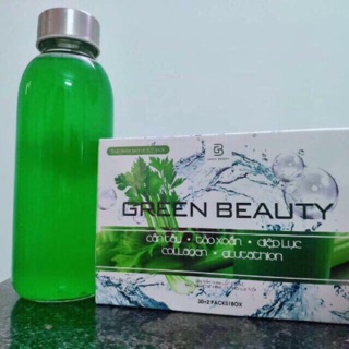 Diệp Lục Collagen Cần Tây Tảo Xoắn Green Beauty