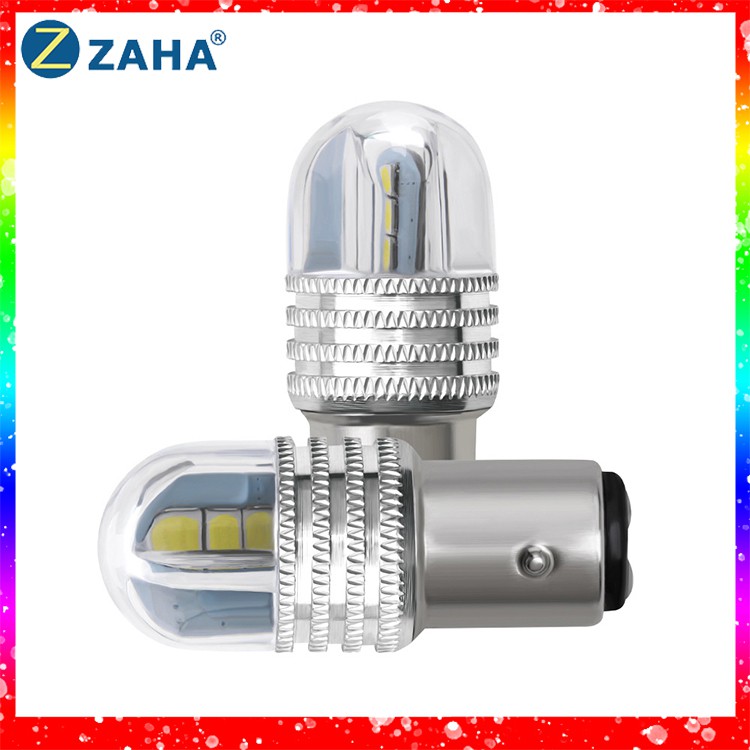 Đèn hậu 6 tim chân 1157 chớp nháy F1 cho ô tô xe máy