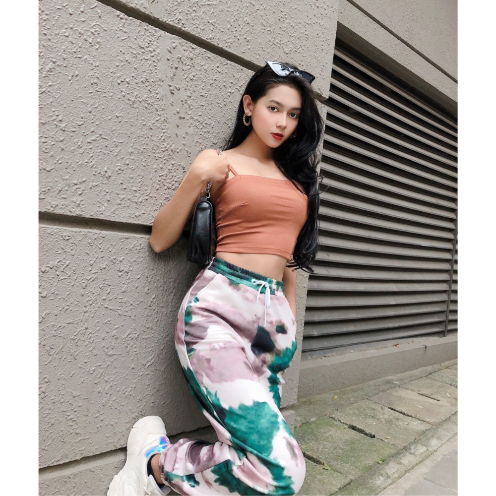 Set bộ nữ, set bộ thể thao loang màu chất thun cao cấp freesize 44-54kg SKUS-125