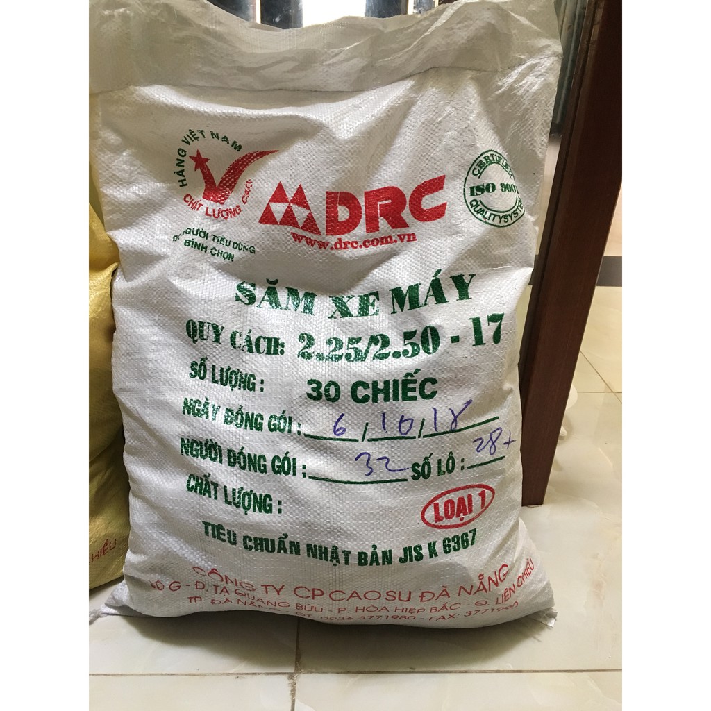 Săm Ruột DRC xe Máy 2.25, 2.50,2.75-17