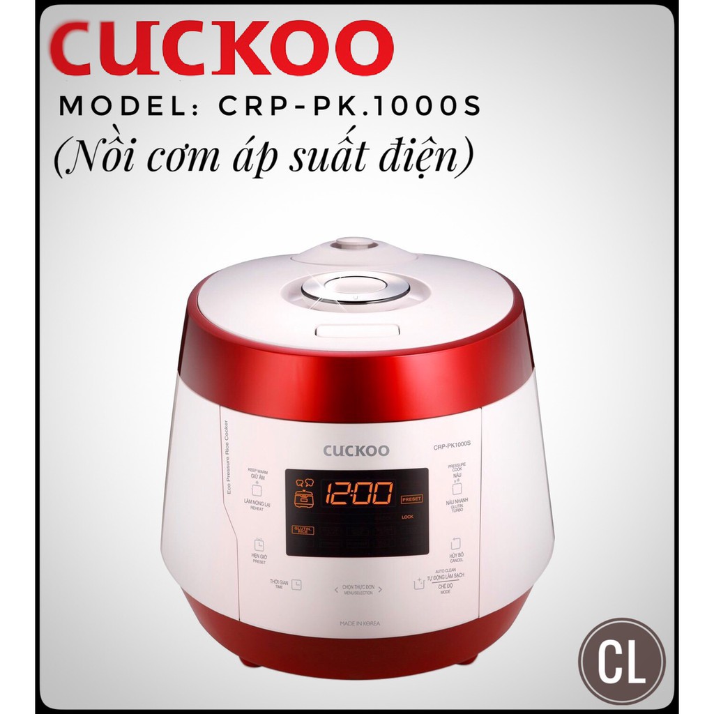 Nồi cơm điện Cuckoo 1.8 lít CRP-PK1000S