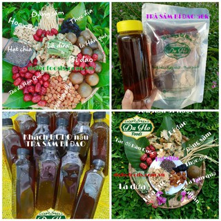 Set Trà Sâm Bí Đao Nấu 5L - Set Trà Thanh Lọc Tự Nấu Tại Nhà - Ăn Vặt DuHo