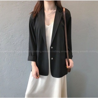 Áo blazer basic