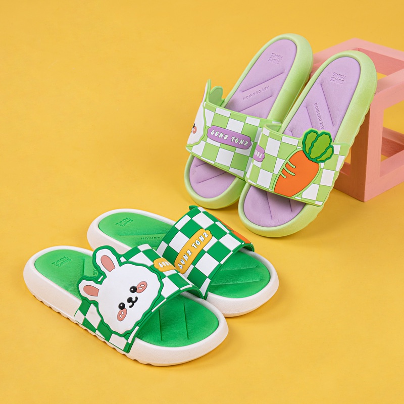 Dép Đi Trong Nhà Hình Thỏ Hoạt Hình Đáng Yêu Thời Trang Mùa Hè