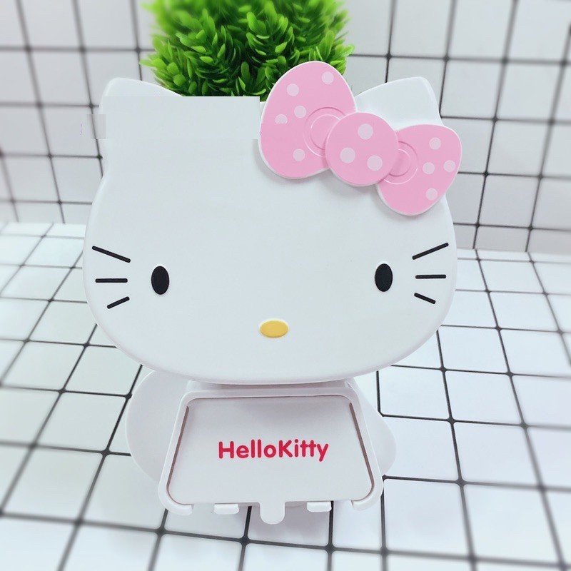Kệ Dán Tường Đựng Bàn Chải,Kem Đánh Răng Hình Hello Kitty TEEN Dễ Thương,Làm Đẹp,Kute