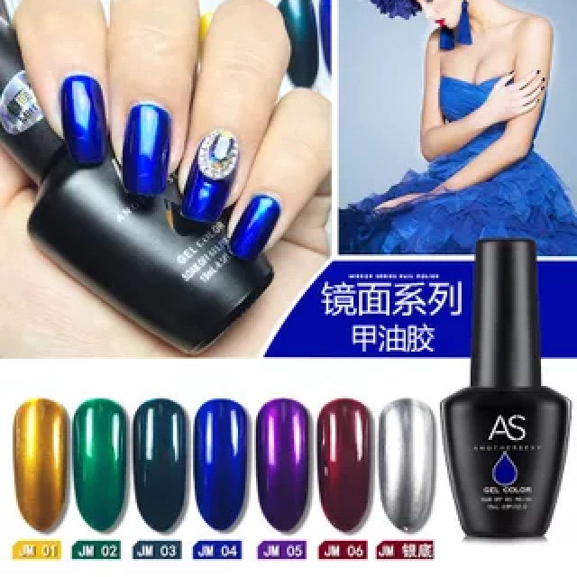 1 set 7 chai gel kính ( đã gồm 1 gel bạc lót nền )