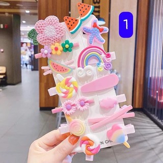 Set 14 Kẹp Tóc Cho Bé và Mẹ