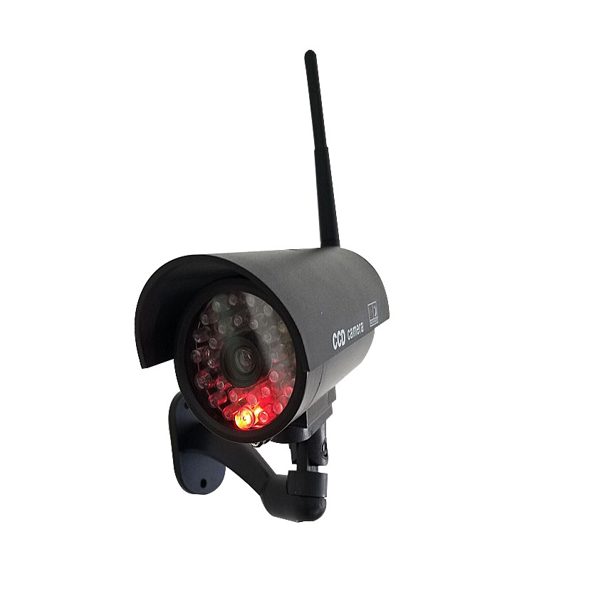 Camera giám sát giả màu đen có đèn LED | BigBuy360 - bigbuy360.vn