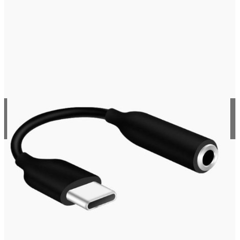 Dây chuyển đổi tai nghe type C to 3.5 audio jack xịn chuẩn samsung cho máy có chân type C