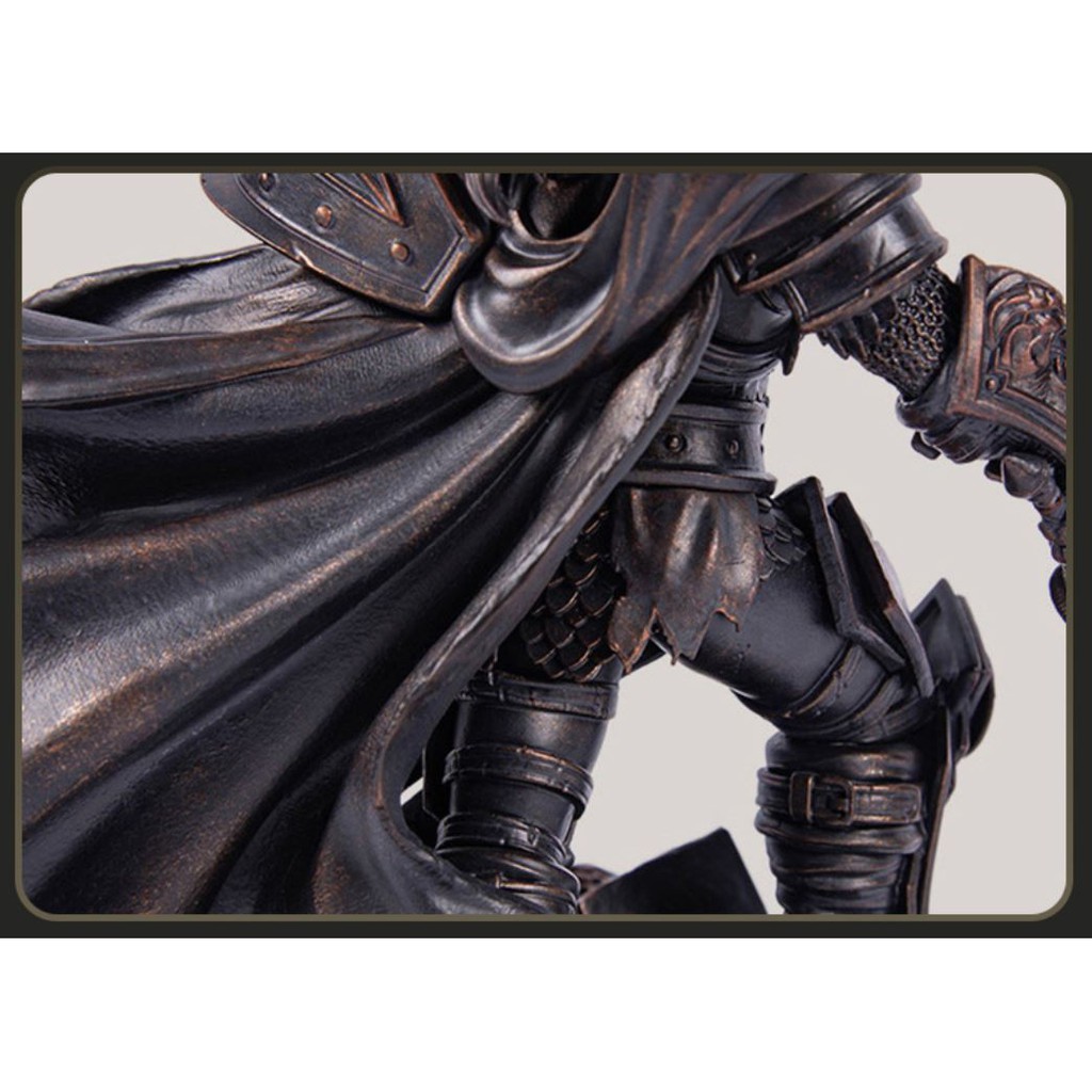 Mô hình trưng bày tượng nhân vật Arthas game Warcraft chính hãng Blizzard