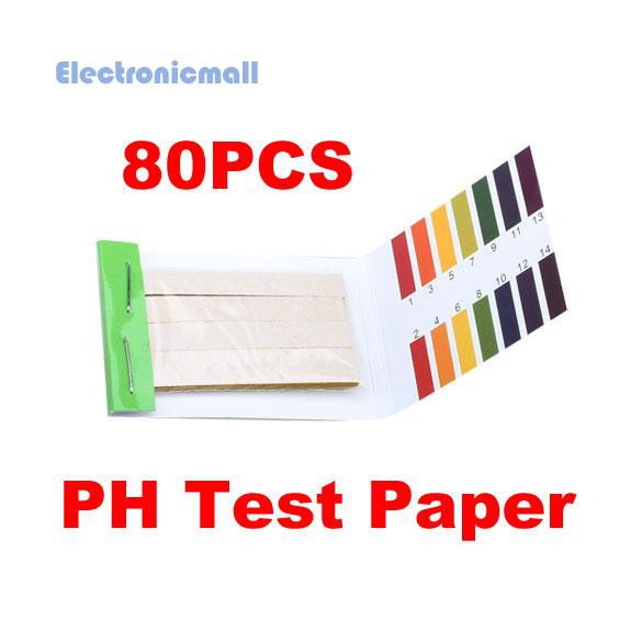 80 Miếng giấy kiểm tra PH có 14 giá trị
