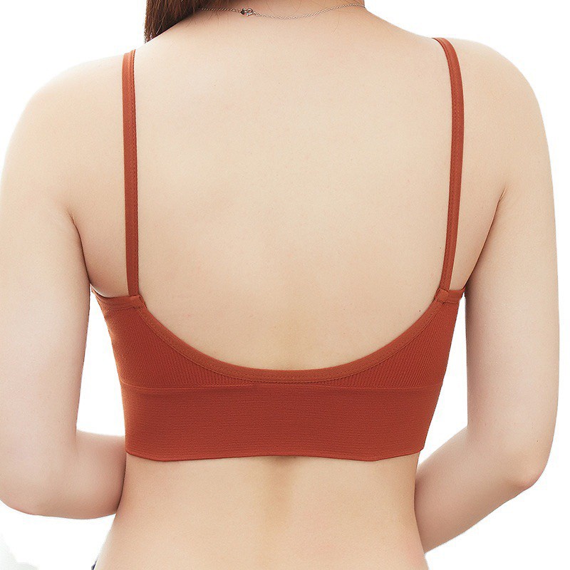 Áo Bra Tập Yoga Gym Kiểu Gài Chữ U Cực Phẩm 304 Áo Dày Dặn Có Dây Vai Đều Chỉnh Thấm Hút Tốt - Hazo