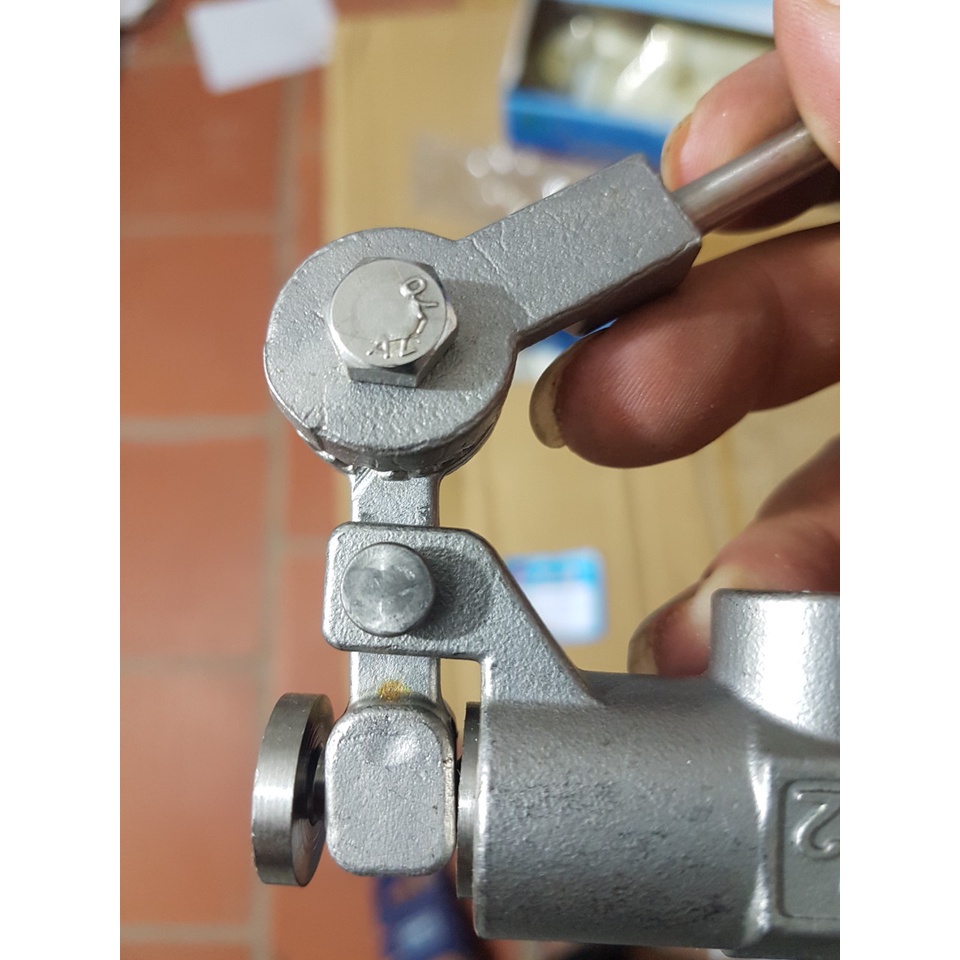Phao cơ tự đóng mở , fao bóng bể nước , bồn tắm AG inox 304 có điều chỉnh độ cao