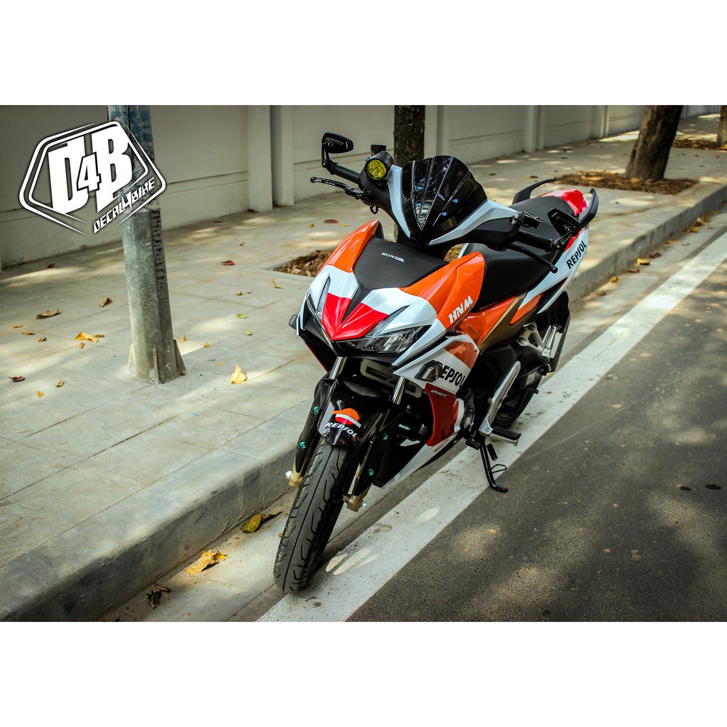 Tem trùm Winner X White Repsol