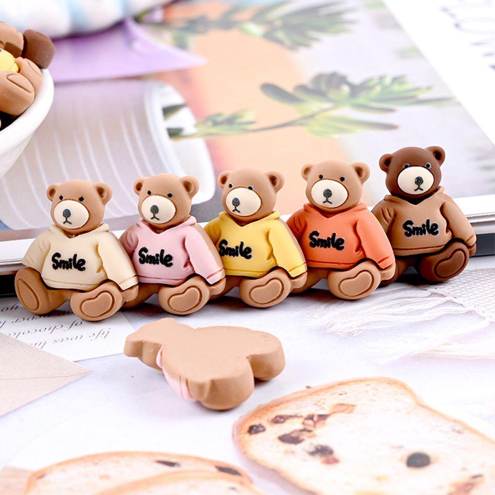 Móc Khóa Hình Gấu Bằng Nhựa Resin Dễ Thương