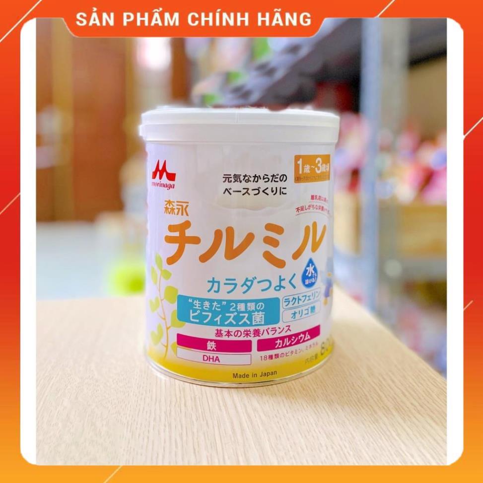 Hàng chuẩn Auth Sữa Morinaga nội địa Nhật số 0-1 và số 1-3 800gr (Date 1-2/2022)