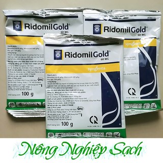 Thuốc trừ nấm bệnh ridomil gold 68wg gói 100g