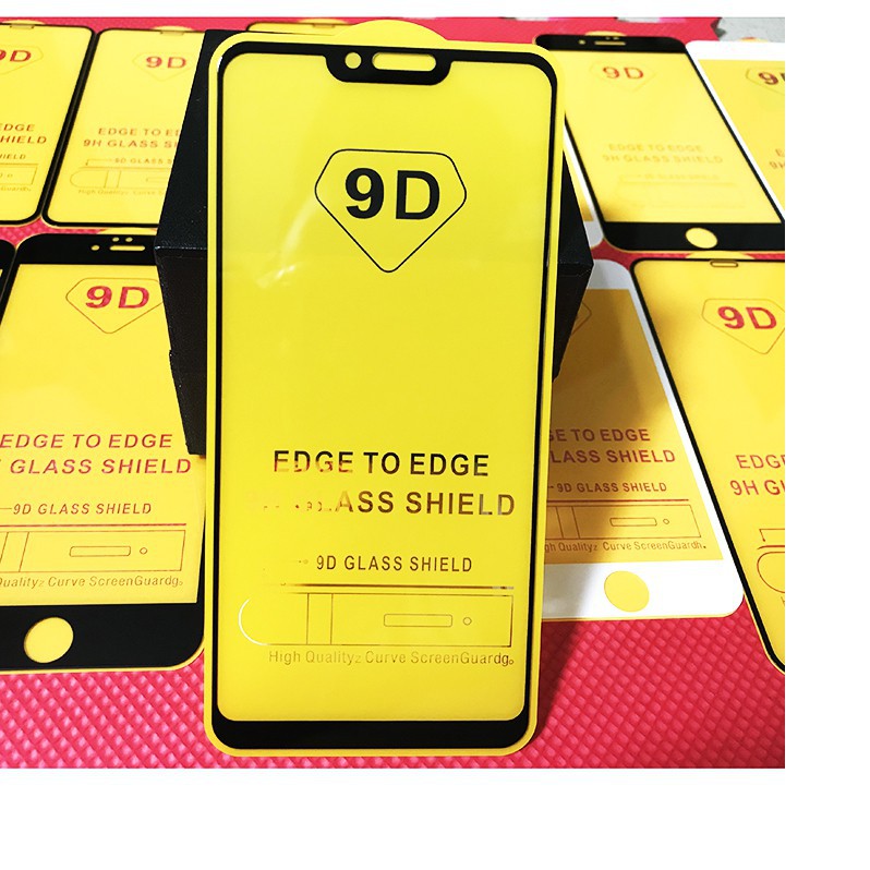 Kính cường lực 9D Dành Cho Oppo A15/ A33/ A37/ A52/ A53/ A59/ A71/ A72/ A73/ A93/ A94 Full keo - Hàng Chính Hãng