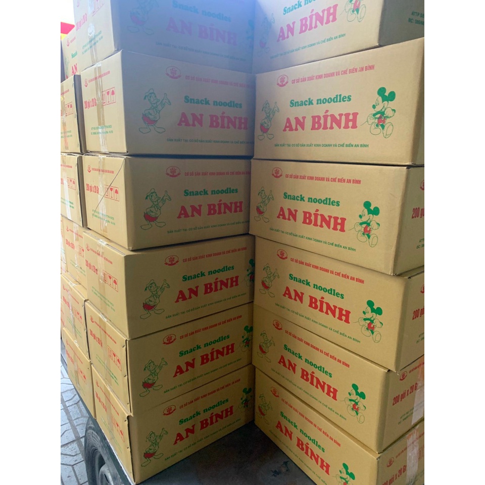 Sỉ 50 gói mì tôm trẻ em AN BÍNH.