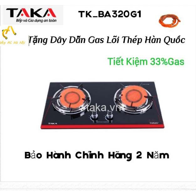 Bếp Gas Âm Hồng Ngoại Việt Nhật TAKA TKBA_320G1 Hàng chính hãng