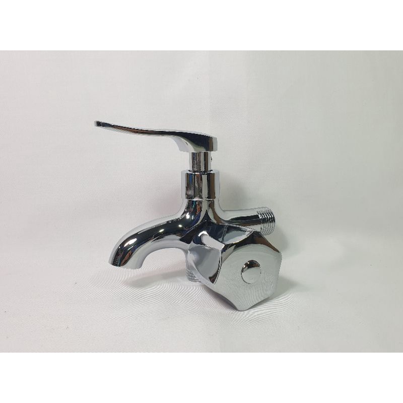 Vòi Củ sen lạnh Inox 304 LINAX mạ Crom sáng bóng, răng 21 - Điện nước gia dụng Hoàng Kim