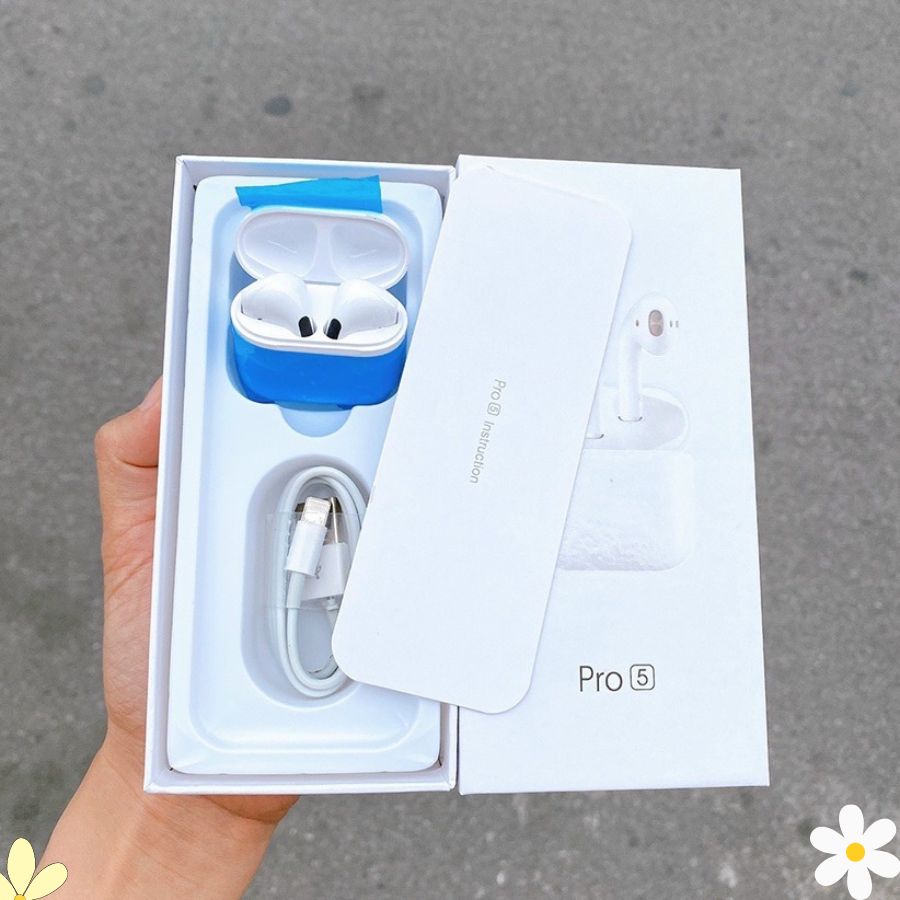 Tai Nghe Bluetooth TWS 5.0 Có Micro Không Dây Nghe Gọi Cảm Ứng Chạm Âm Thanh Sống Động - PR05-tramxuantjaw7526