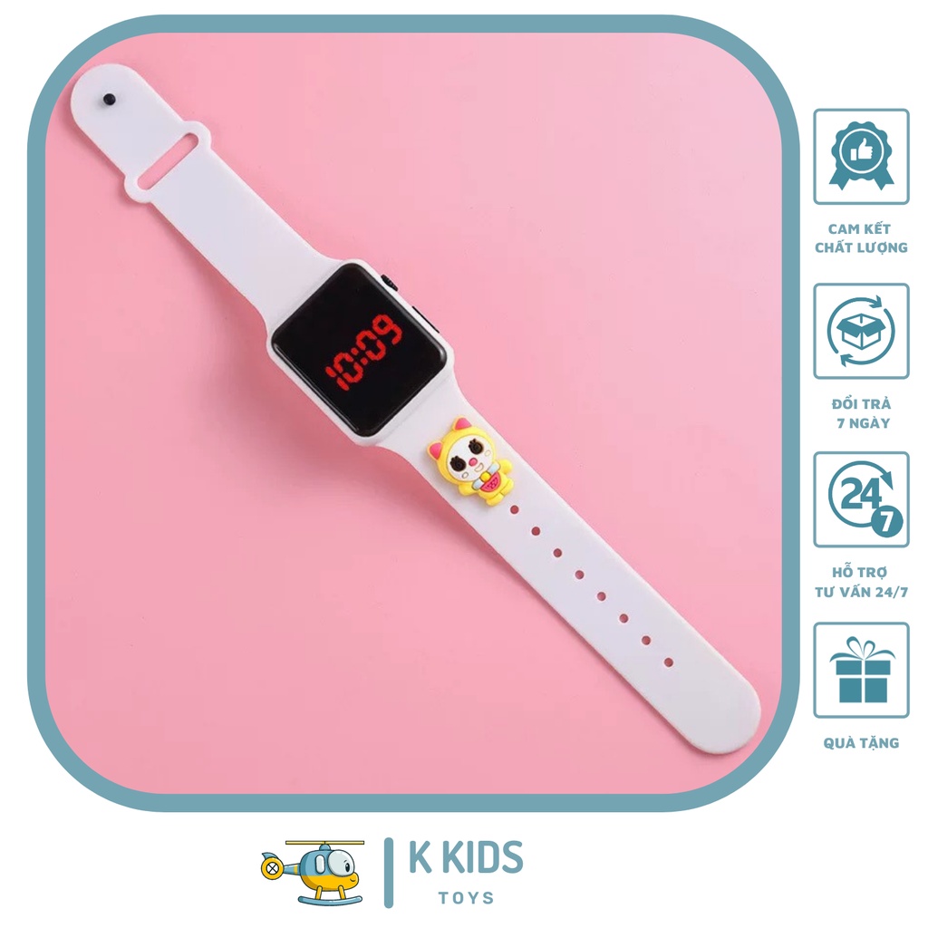 Đông hồ trẻ em DISNEY ZGO vuông dễ thương | BigBuy360 - bigbuy360.vn