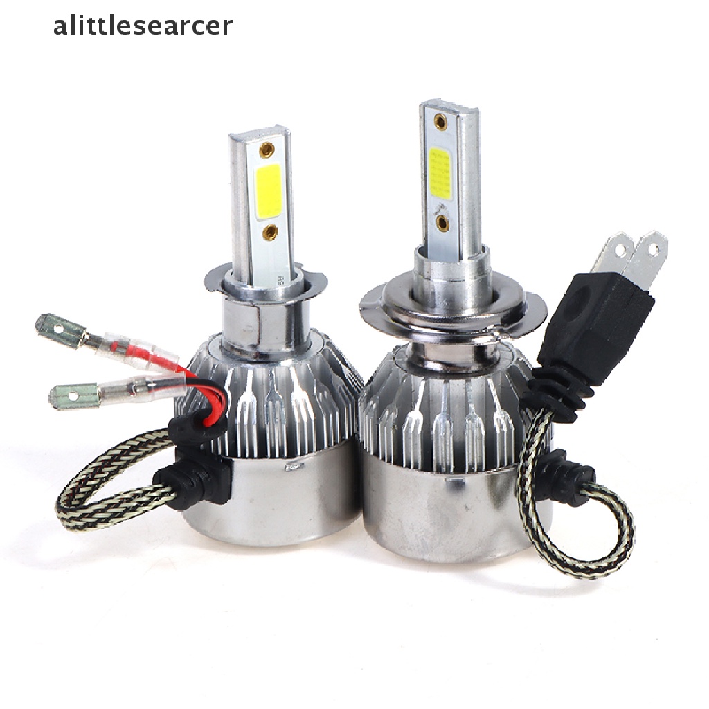 1 Cặp Đèn Pha LED C6 H1 H3 H4 H7 16000LM 6000K Chất Lượng Cao