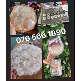 Sét 10 bịch yến hoa hồng kèm đồ chưng