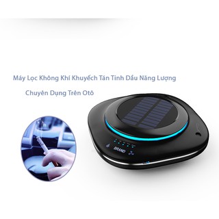 MÁY LỌC KHÔNG KHÍ KHUẾCH TÁN TINH DẦU KHỬ MÙI Ô TÔ CÓ TÍCH HỢP PIN NĂNG LƯỢNG MẶT TRỜI HULRA