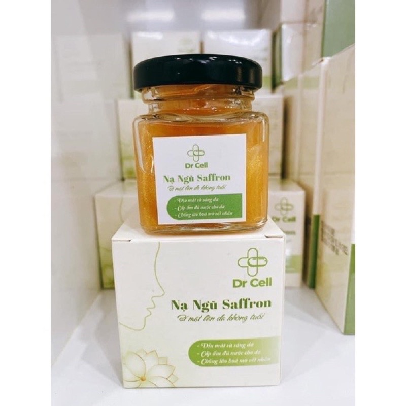 MUA 3 TẶNG 1 - Mặt Nạ ngủ dưỡng ẩm, dưỡng trắng dacấp ẩm, Chống Lão Hoá, Mờ Nhăn, Làm Dịu Mát Và Sáng Da DR CELL 50g