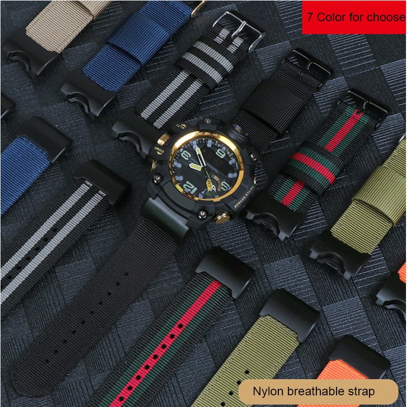 Dây Đeo Nylon Cho Đồng Hồ Casio G-Shock Gwg-1000Gb Gwg-100Gb Gwg-1000