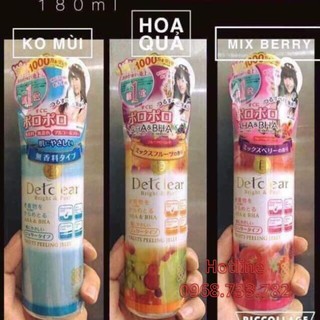 Tẩy da chết Detclear Nhật Bản 180ml