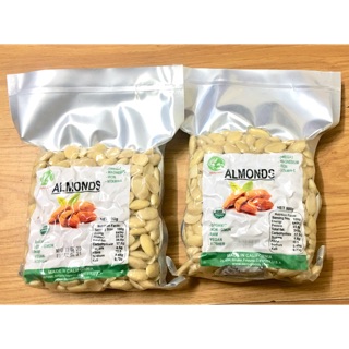 1kg Hạnh nhân Mỹ tách vỏ lụa - nhân hạnh nhân sống