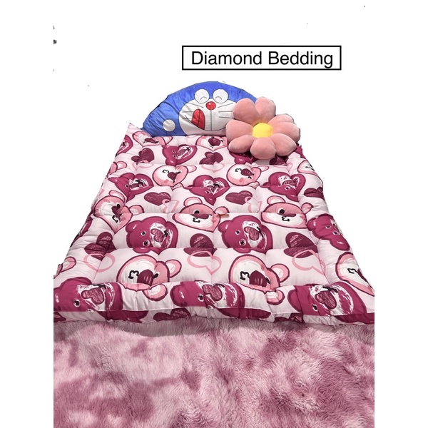 Topper Nệm-Tấm làm mềm nệm cao cấp êm ái,chống đau mỏi vai gáy,Vải cotton poly cao cấp