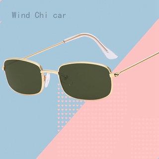 Kính Mát Gọng Vuông Nhỏ Phong Cách Retro Thời Trang Cho Nam Nữ