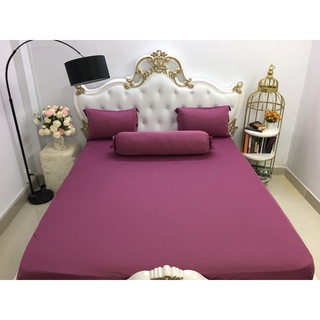 Bộ Drap Thun Hàn Quốc Mát Lạnh {4 MÓN} Cực Hot