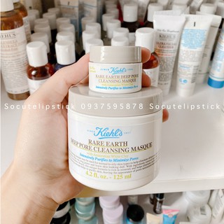 Mặt nạ đất sét Kiehl's Rare Earth Deep Pore Cleansing Masque Minisize 14ml - 28ml - Fullsize 125ml