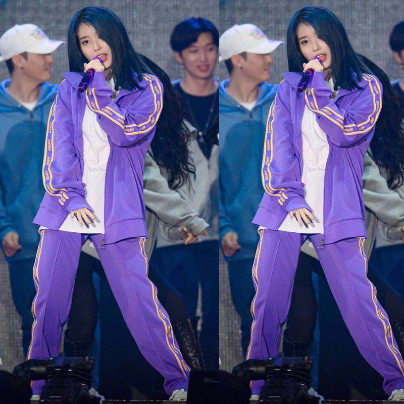 Set thể thao tím IU never die - order