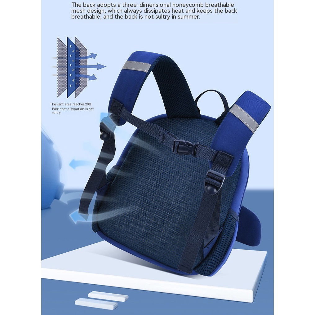 Túi xách trẻ em Ba Lô Đi Học Mini Siêu Nhẹ In Họa Tiết Hoạt Hình 3D Dễ Thương Thời Trang Cho Bé Trai Mẫu Giáo