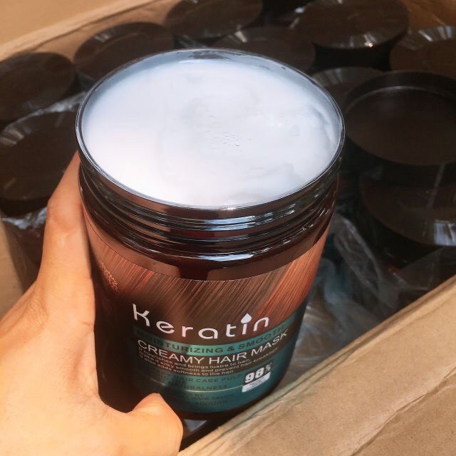 Dầu Xả Ủ Tóc KERATIN Hàn Quốc Mẫu Mới - 1000ml
