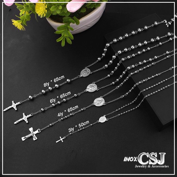 VÒNG CỔ, DÂY CHUYỀN HẠT CHUỖI TRÀNG THÁNH GIÁ TÔN GIÁO DN166