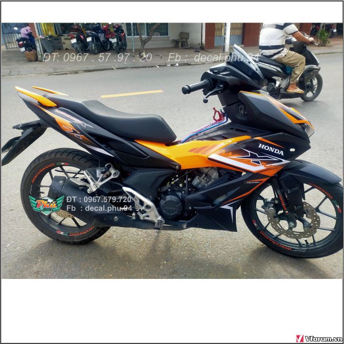 Tem Rời Winner X Cam đen (C)
