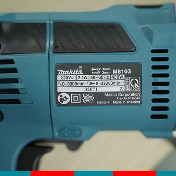 Bộ máy khoan búa Makita M8103KX2B 26 phụ kiện (13mm) | Makita chính hãng