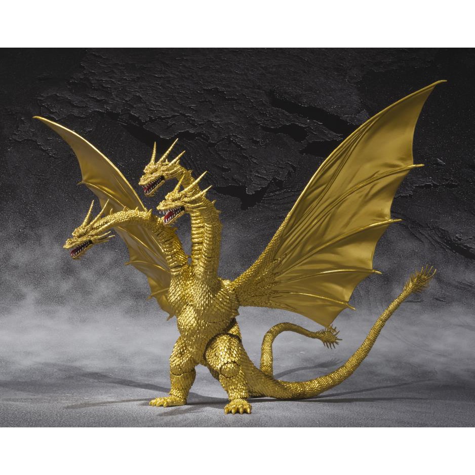 MÔ HÌNH QUÁI VẬT SHM KING GHIDORAH 1968  BL MÔ HÌNH NHÂN VẬT