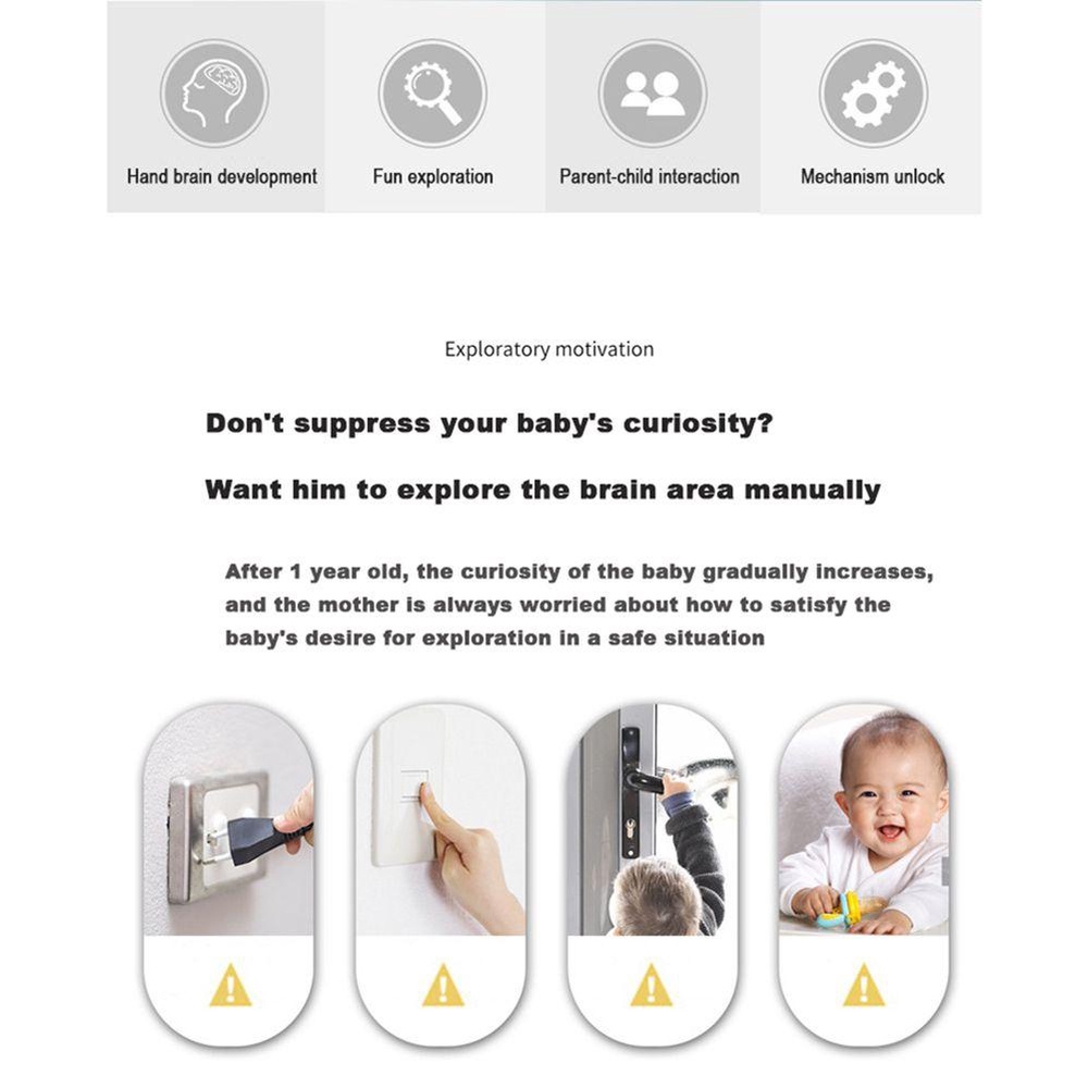 SUSANS Đồ Chơi Khám Phá Khóa Thú Vị Cho Bé